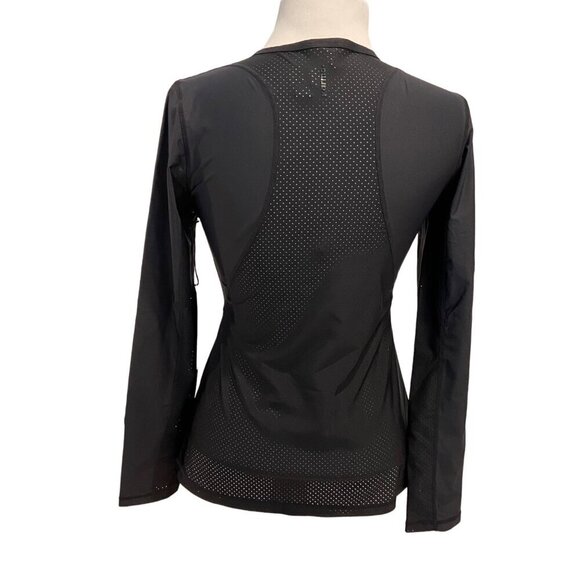 Women’s Long Sleeve Karma Ori Mesh Panel Sports Top round neckline medium sport - Picture 4 of 14